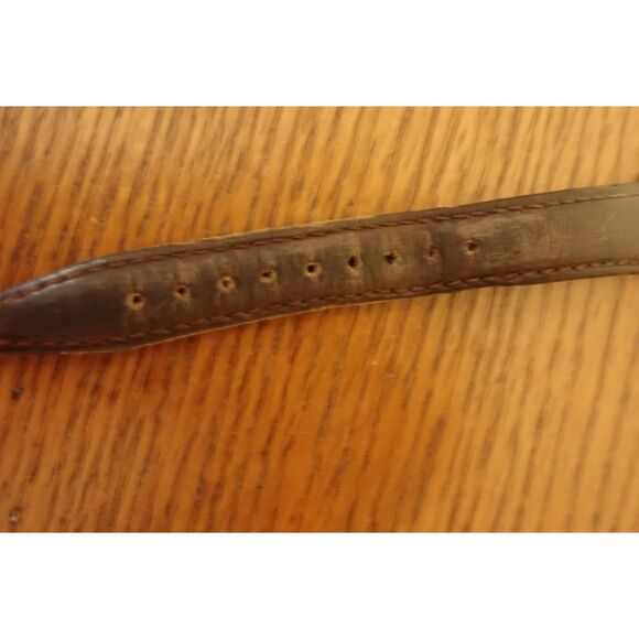 Timberland Indiglo Watch 50m Gunmetal Gray Vintage Mens Leather Strap - Picture 4 of 6